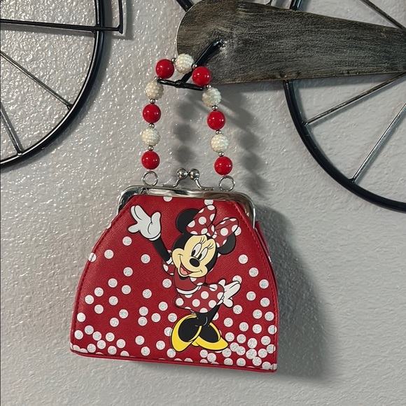 Disney Minnie Mouse Red and White Mini Bags - Picture 1 of 8